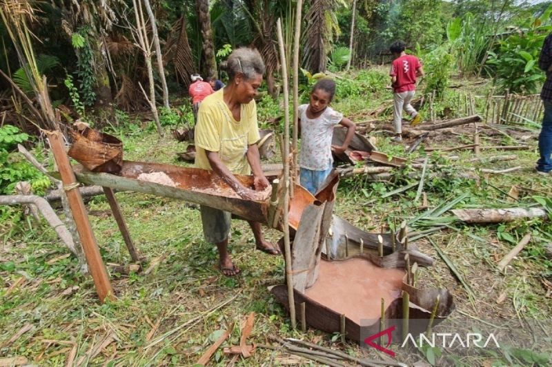 Kemenkum Ajak Sertifikasi Sagu dalam Festival Sagu Papua
