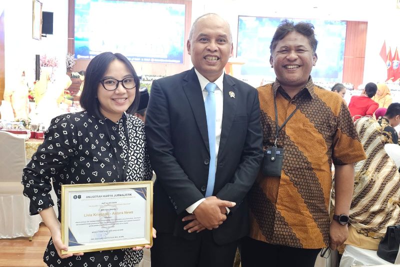 LKBN ANTARA Terima Dua Penghargaan dari BSSN