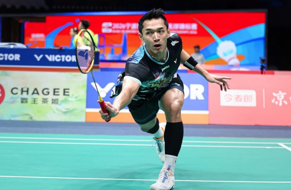 Jonatan Christie Kunci Tempat di 16 Besar Badminton Asia 2026